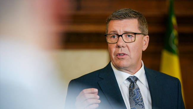 Saskatchewan Premier Scott Moe promises $500 in direct aid to each wildfire evacuee